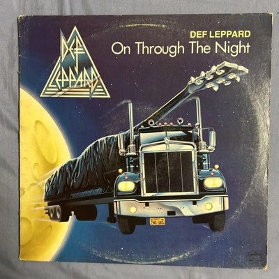 DEF LEPPARD ON THROUGH THE NIGHT 1980 LP VG 1st US Press - Image 1 of 4