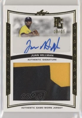 2014 Leaf Perfect Game Showcase Jersey Auto Gold /25 Juan Hillman #JA-JH1 Auto - Image 1 of 2