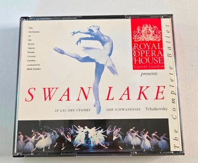 Tchaikovsky: Swan Lake - The Complete Ballet (2-Disc CD, 1989) Royal Opera House - Image 1 of 4