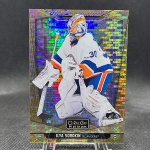 Ilya Sorokin 2024-25 UD O-Pee-Chee Platinum Seismic Gold /50 Islanders #109 - Picture 1 of 2
