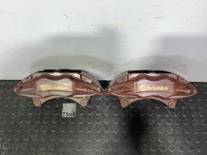 MITUBISHI Lancer Evolution IX CT9A Front 4POT Brake Calipers Left Right Brembo - Picture 1 of 9