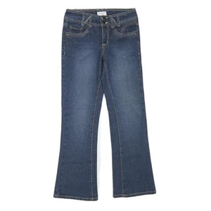 CHEROKEE Mädchen Regular Fit Bootcut Denim dunkel W26 L26 Schmetterling Stickerei - Bild 1 von 6