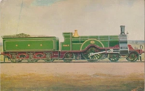 Eisenbahn Postkarte Great Northern Stirling einzelne 1007 GNR Lok Ian Allan LPC - Bild 1 von 1