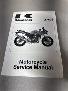 New OEM Kawasaki 2005 ZR750 Service Manual Book 99924-1344-01 - Bild 1 von 6