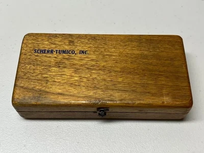 Vintage  Scherr-Tumico Outside Micrometer In wood case 0-1 "/1"-2" Lot 2 - Image 1 of 4