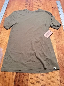 NWT WOMENS BURTON CLASSIC SHORT SLEEVE T-SHIRT GREEN XXS NWT F8 - Picture 1 of 5