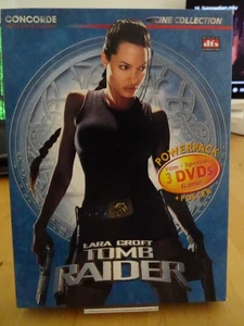 Lara Croft: Tomb Raider | 3 DVD's, inkl. Spiel | Gebraucht | Sehr gut - Bild 1 von 2