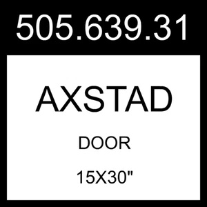 IKEA AXSTAD Tür grau-grün 15x30" 505.639.31 - Bild 1 von 1