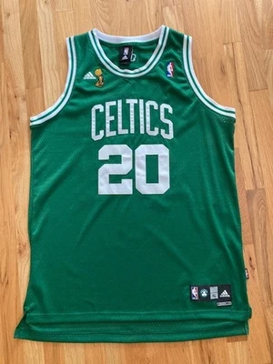 Camiseta Adidas Auténtica de los Boston Celtics Ray Allen Finales de la NBA XL Foto 1 de 4