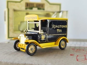 Vintage Retro Car Days Gone Lledo, Promotional Ford Ringtons Tea, England, Boxed - Picture 1 of 15