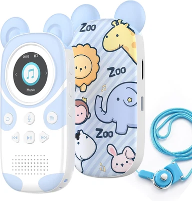 32GB Reproductor MP3 Bluetooth 5.3 con Altavoz, portátiles Lindo Panda de Dibujo - Imagen 1 de 4