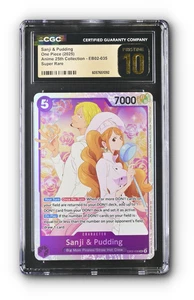 ONE PIECE Sanji & Pudding EB02-035 Booster extra: - CGC 10 INCONTAMINATO - Foto 1 di 1