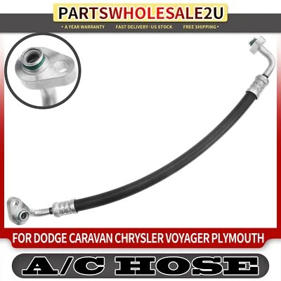 Manguera de descarga de refrigerante de aire acondicionado para Chrysler Voyager Dodge Caravan Plymouth 2,4 L Foto 1 de 4