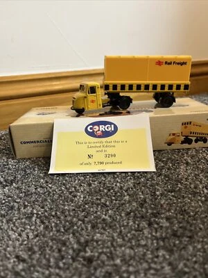 CORGI Classic 97910 SCAMMELL SCARAB RAIL FREIGHT MINT & BOXED diecats NEW - Image 1 of 4