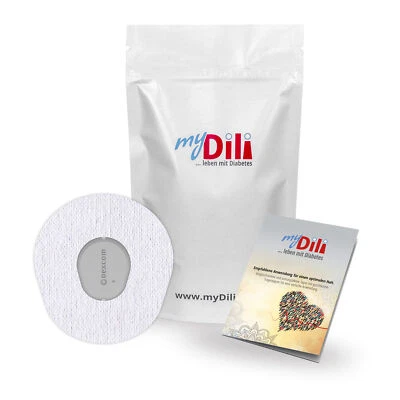 Pflaster Tape Patch für Dexcom G7 Sensor DiaTape Sensitive myDili Diabetes