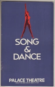 Lulu & Graham Fletcher "Song & Dance" LONDON Playbill 1983 Andrew Lloyd Webber - Bild 1 von 4