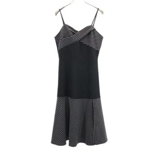 LOUIS VUITTON Cami Una Pieza M Negro Serie Cremallera Trasera Mujer - Imagen 1 de 9