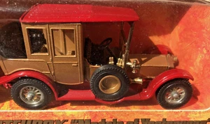 MATCHBOX Y-7 ( LESNEY ENGLAND) 1912 ROLLS ROYCE- 1.48 SCALE-GOOD BOXED ORIGINAL - Picture 1 of 12
