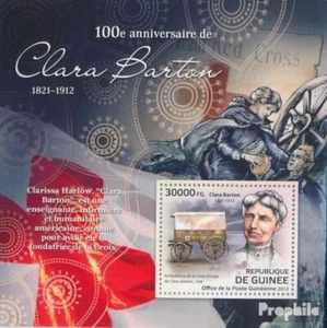 Briefmarken Guinea 2012 Mi Block 2096 postfrisch Rotes Kreuz - Bild 1 von 1