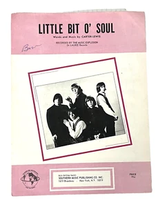 THE MUSIC EXPLOSION LITTLE BIT O' SOUL NOTEN 1965~11 - Bild 1 von 3