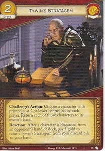3 x Tywin's Stratagem AGoT LCG 2.0 Game of Thrones The Red Wedding 70 - Picture 1 of 1