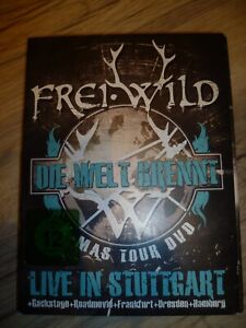 Frei.Wild DVD Die Weld brennt Live in Stuttgart  + Backstage  2 DVD  TOP Zustand