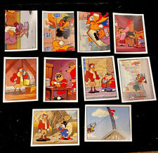 (Lot of 10) 1987 DuckTales Panini Italy Disney Album Sticker Lot (E)
