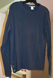 Set gonna blu "Marchetta" 100% cotone *usata* - Foto 1 di 4