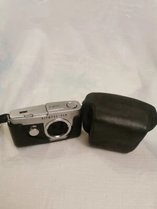 Olympus Pen-F Camera Body Only Silver Black Spares Repairs - Picture 1 of 7