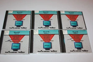 Word 97--6 Volume Interactive CD-ROM Training Program--Speed Learning System - Picture 1 of 3
