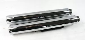 Vance & Hines Auspuff-Endtöpfe inkl. Halter für Harley - Picture 1 of 10