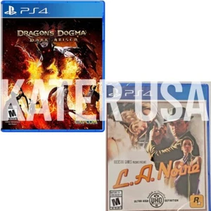 Dragon’s Dogma: Dark Arisen + L.A. Noire PS4 Brand New Game Bundle (2017 Action) - Picture 1 of 5