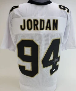 CAMERON JORDAN Signed New Orleans Saints Custom Jersey (JSA Basic COA) - Picture 1 of 5