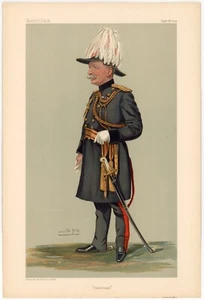 Original Vanity Fair Druck des Generalmajors Henry Hutchinson CSI (V1604) - Bild 1 von 1