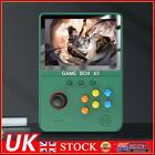 X5 Handheld Game Console 32G 4.0 Inch Screen 10 Emulators for PSP (Green Single)