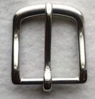 1-1/8" Brass Belt Buckle With Chrome Polish