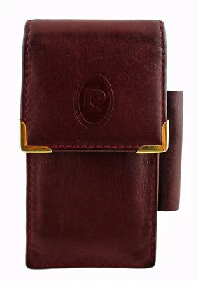 Vintage PIERRE CARDIN Leather Cigarette Miscellaneous Card Case Pouch France - Image 1 of 4