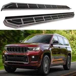 2PCS Running Board fits for Jeep Grand Cherokee 2022-2024 Side Step Nerf Bar - Picture 1 of 10