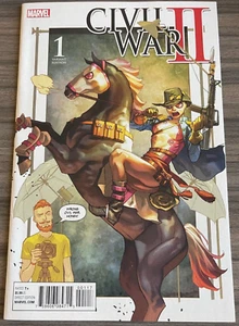Civil War II #1 Variante Gwenpool Cubierta Cómic Primera Impresión Marvel 2016 - Imagen 1 de 2