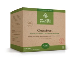 Nature's Sunshine CleanStart Mild Drink Mix & Supplement Packet Detox Supplement - Picture 1 of 7