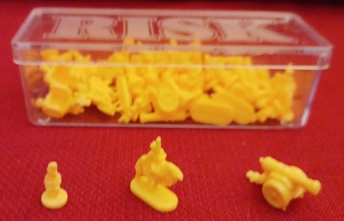 Risk 1998/ 1999 Board Game Hasbro Complete Replacement Army Yellow | eBay