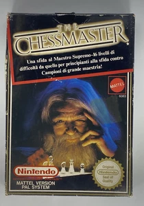 THE CHESSMASTER NINTENDO NES PAL VIDEOGAME NEW MATTEL - NUOVO DA NEGOZIO NEW - Imagen 1 de 3