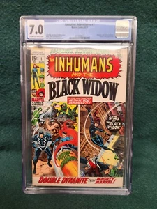 Amazing Adventures - INHUMANS & BLACK WIDOW #1 CGC 7.0 - Picture 1 of 2