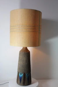Lampe céramique Suède Carlsson pour Tilgmans 1960 vintage - Picture 1 of 11