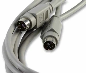 PRO SIGNAL - PS/2 6-Pin Mini DIN Male to Male Lead, 5m - Picture 1 of 1