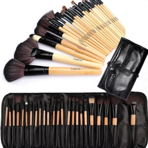 Pennelli Make Up, 24 Pezzi Set Di Pennelli Professionali per Trucco Trucchi,Penn - Foto 1 di 12