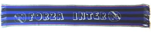 INTER MILAN FORZA VINTAGE SCARF SJAAL BUFANDA SCIARPA CS CURVA SUD BOYS SAN SIRO - Imagen 1 de 1