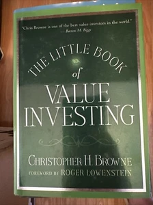 The Little Book Of Value Investing by Christopher Browne Building Wealth HC +DJ - Picture 1 of 1