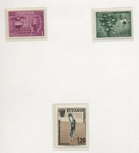 Ecuador 1956/75 Sport 4 Series CPL New Integre MNH T1194 - Picture 1 of 3
