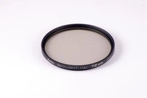 Filtro KENKO SKYLIGHT (1A) 72mm con funda de piel - Picture 1 of 2